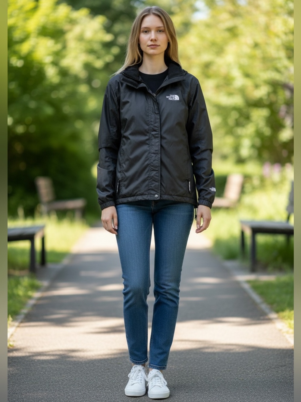 The North Face HyVent jacket